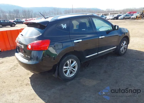 2012 Nissan Rogue Sv из США, поврежденный, VIN JN8AS5MV2CW396598